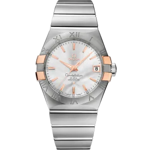 Omega Constellation 38 mm, steel - red gold on steel