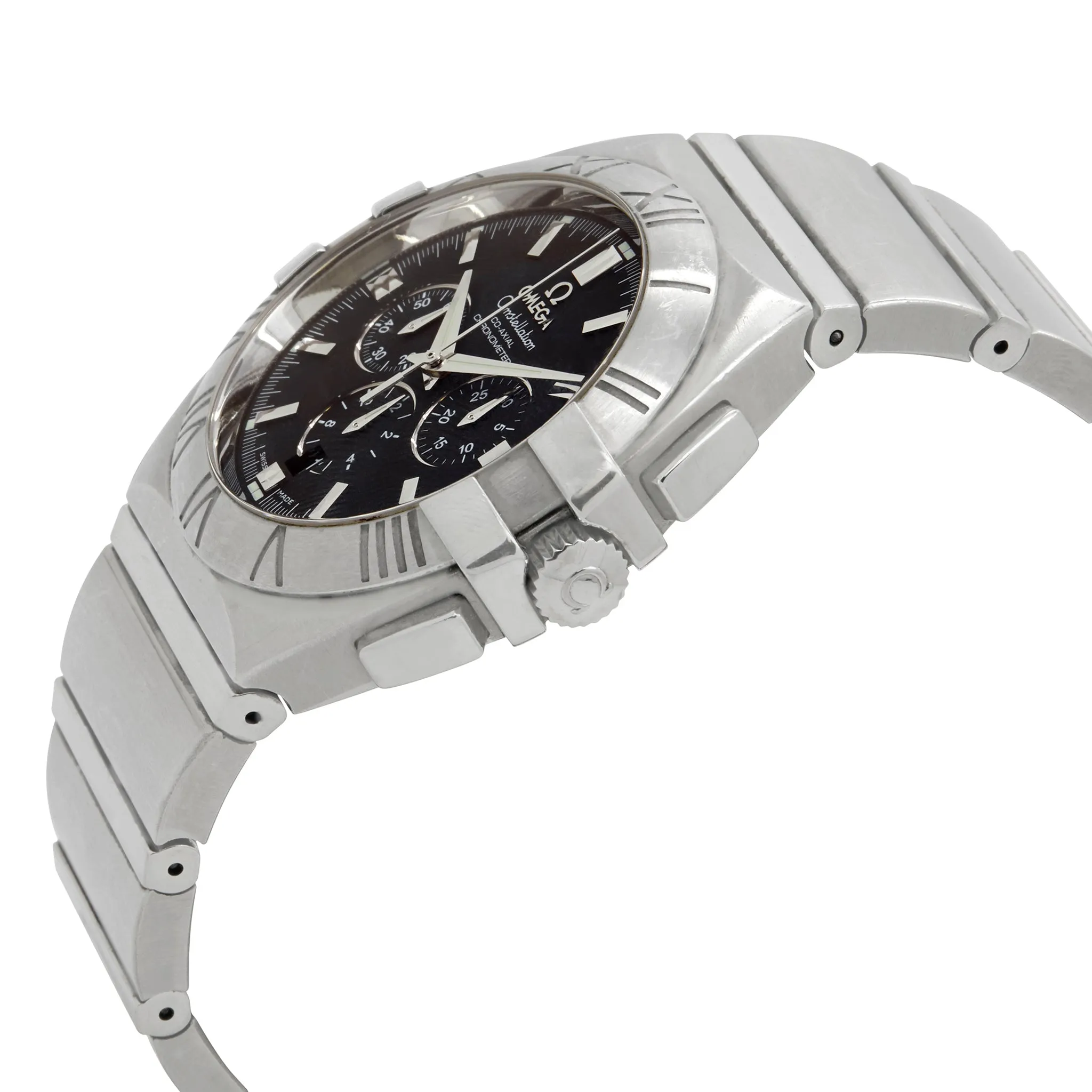 Omega Constellation Double Eagle 1514.51.00 Black Dial Automatic Men's Watch