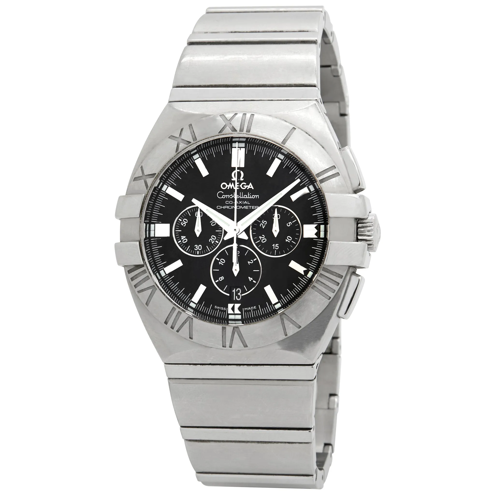 Omega Constellation Double Eagle 1514.51.00 Black Dial Automatic Men's Watch