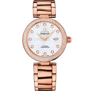 Omega De Ville Ladymatic 34 mm, red gold on red gold