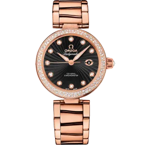 Omega De Ville Ladymatic 34 mm, red gold on red gold
