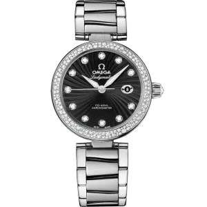 Omega De Ville Ladymatic 34 mm, steel on steel