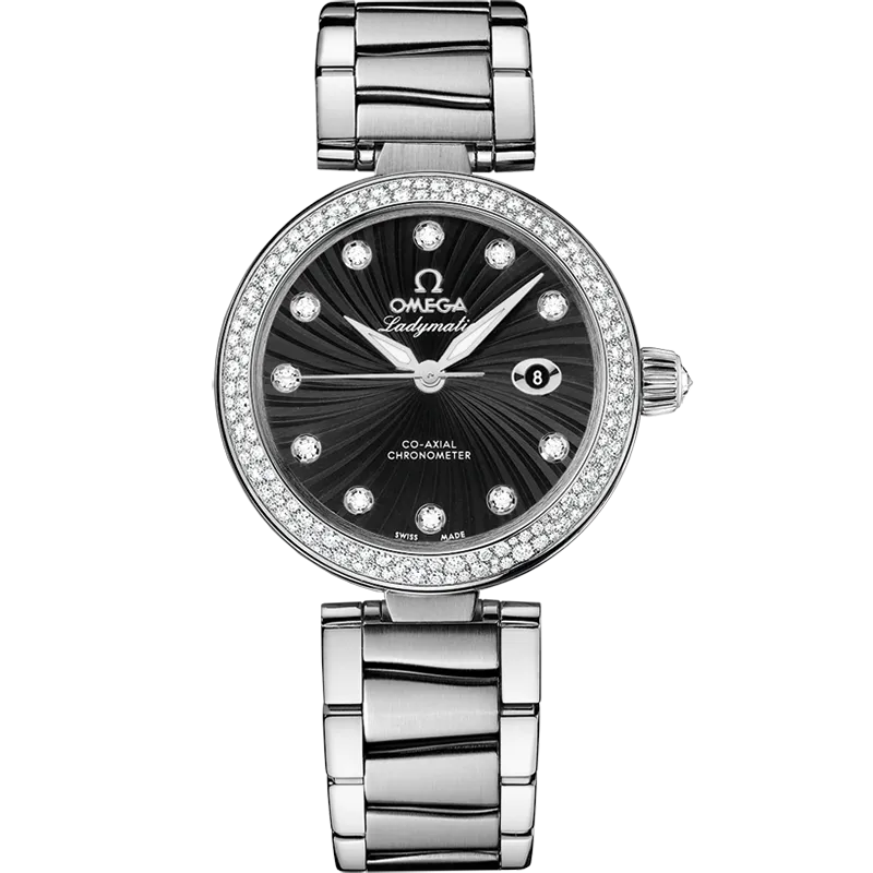 Omega De Ville Ladymatic 34 mm, steel on steel