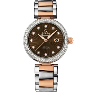Omega De Ville Ladymatic 34 mm, steel - red gold on steel - red gold