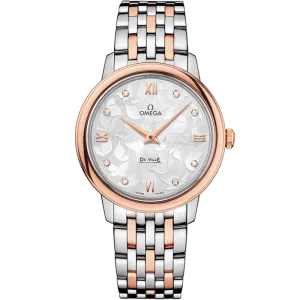 Omega De Ville Prestige 32.7 mm, steel - red gold on steel - red gold