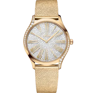Omega De Ville Trésor 36 mm, Moonshine™ gold on Moonshine™ gold