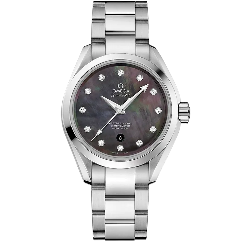 Omega Seamaster Aqua Terra 150M 34 mm, steel on steel