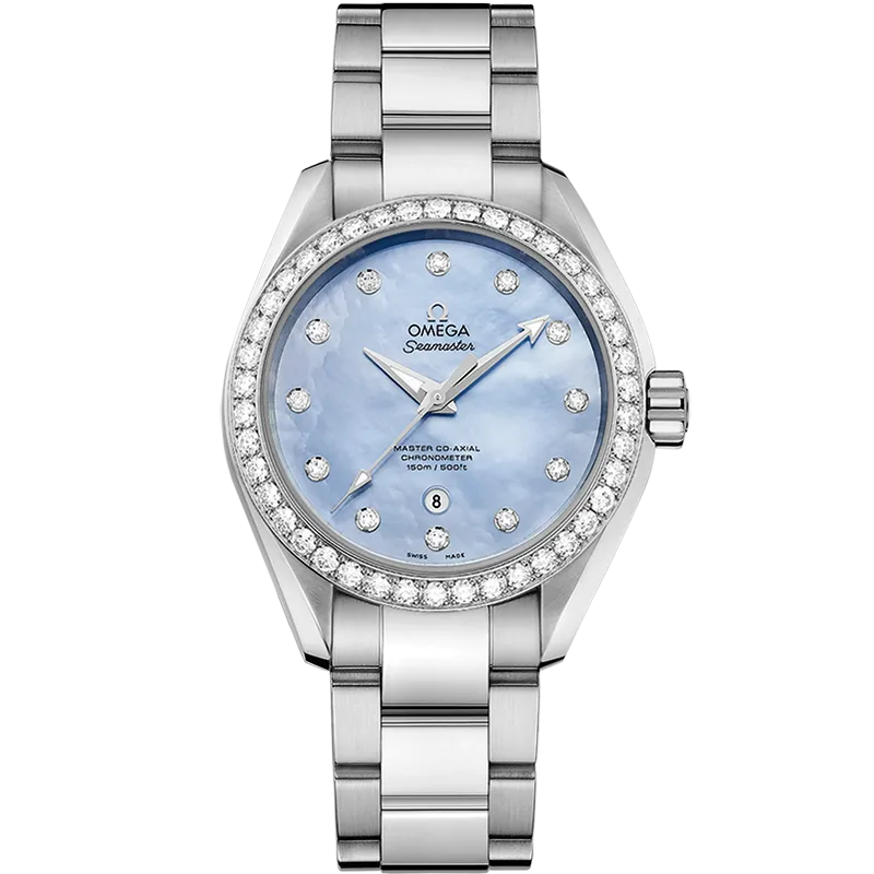 Omega Seamaster Aqua Terra 150M 34 mm, steel on steel