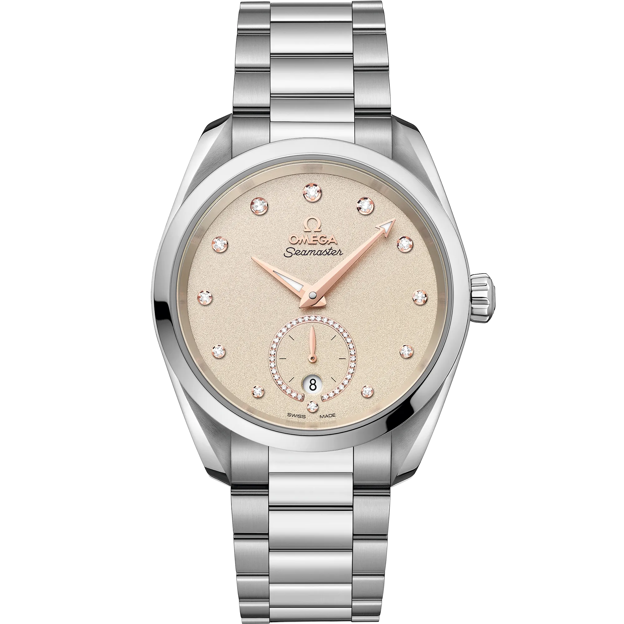 Omega Seamaster Aqua Terra 150M 38 mm, steel on steel