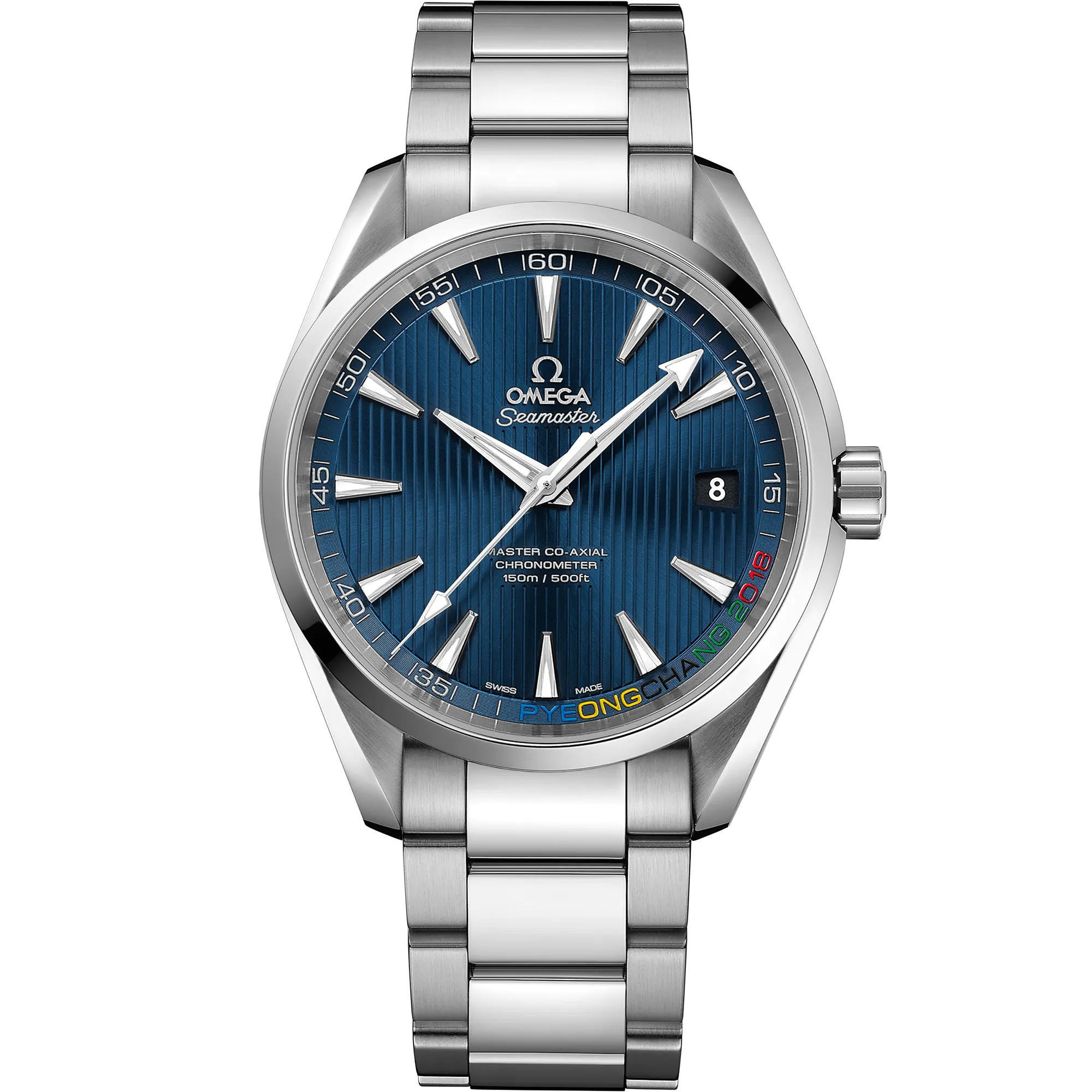 Omega Seamaster Aqua Terra 150M 41.5 mm, steel on steel