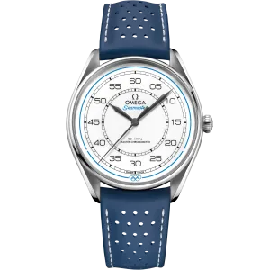 Omega Seamaster Olympic Official Timekeeper 39.5 mm, steel on leather strap