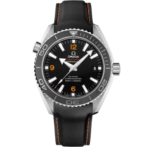 Omega Seamaster Planet Ocean 600M 42 mm, steel on rubber strap
