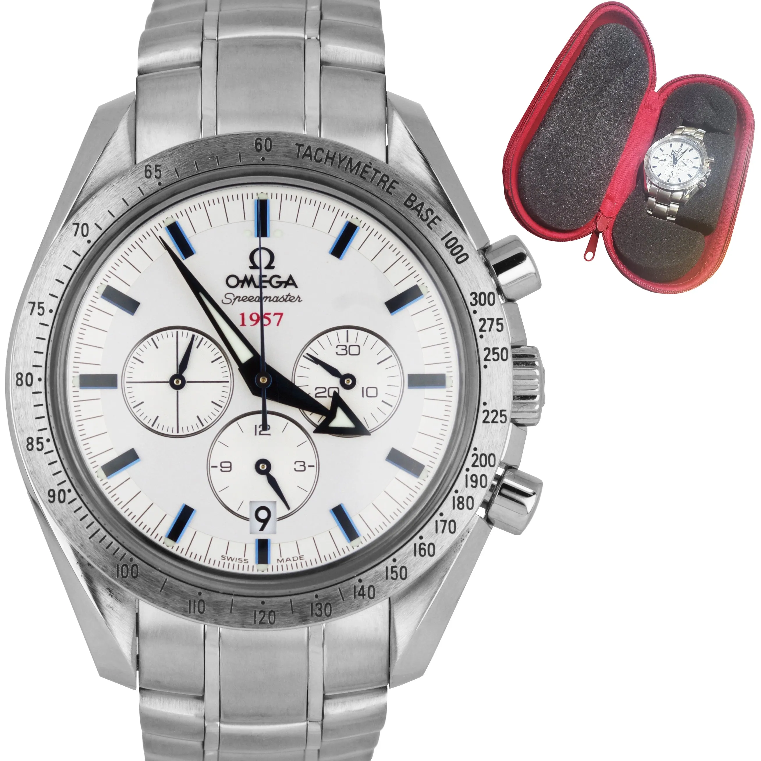 Omega Speedmaster Broad Arrow 1957 Limited Chronograph 321.10.42.50.02.001 Watch