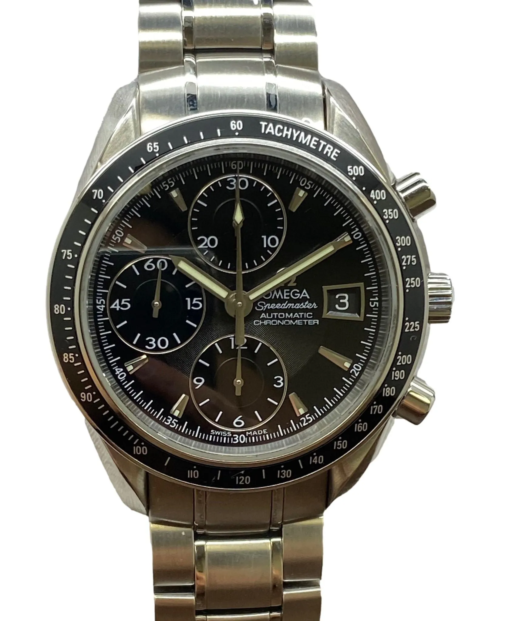 Omega Speedmaster Date 40mm 3210.50 Black Dial Automatic Men's Watch