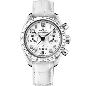 Omega Speedmaster Speedmaster 38 mm, steel on leather strap
