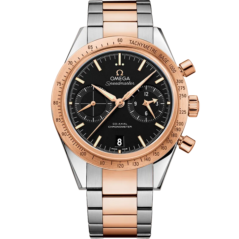 Omega Speedmaster Speedmaster '57 41.5 mm, steel - red gold on steel - red gold