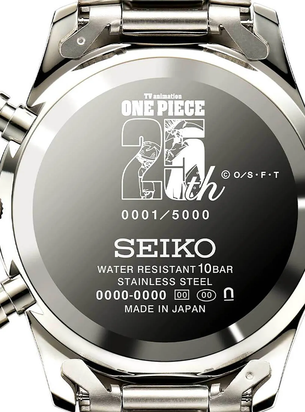 ONE PIECE ×  SEIKO TV ANIMATION ONE PIECE 25TH ANNIVERSARY WATCH MEMORIAL EDITION MADE IN JAPAN