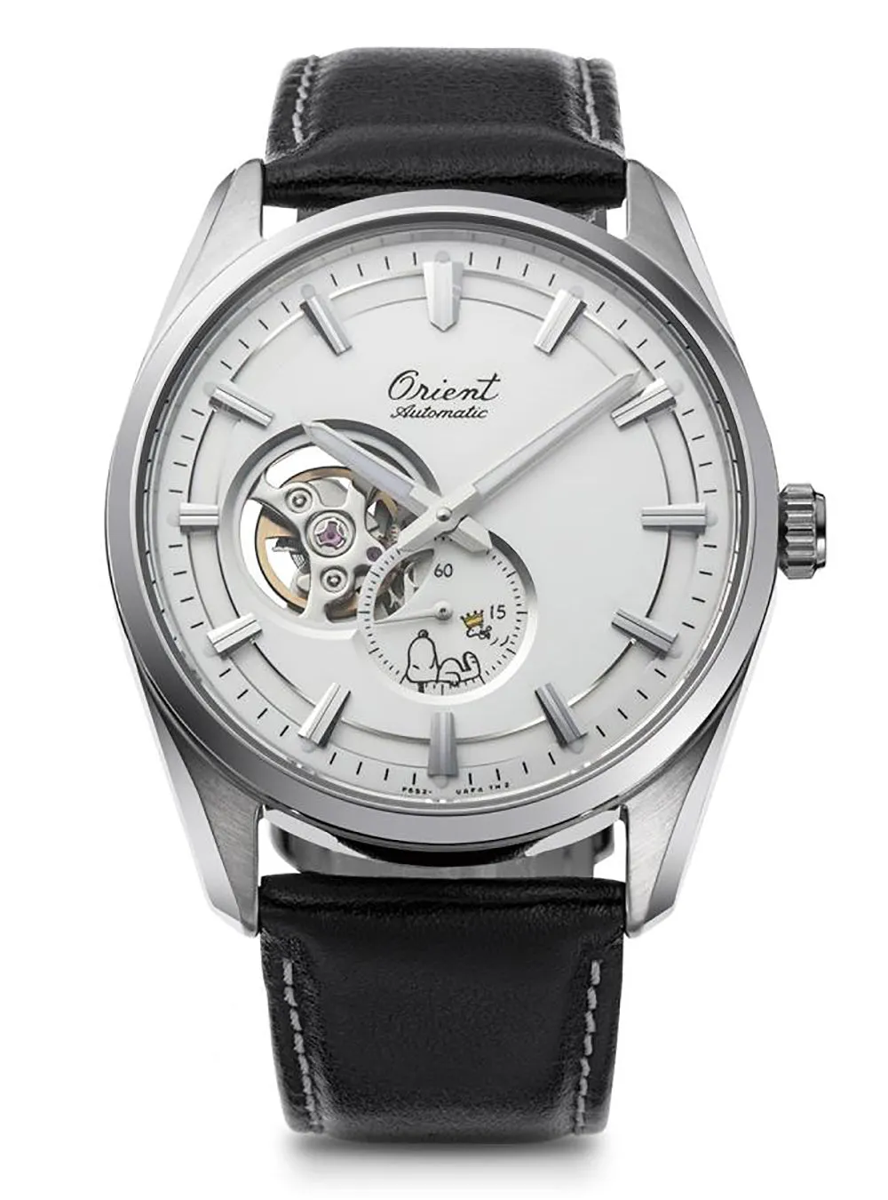 ORIENT MECHANICAL CONTEMPORARY WATCH SEMI SUKELTON  "PEANUTS" COLLABORATION MODEL RN-AR0011S LIMITED EDITION JDM