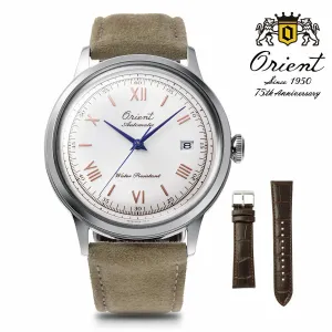 Orient RA-AC0027S Bambino V2 40.5mm 75th Anniversary Limited Edition Mens Watch