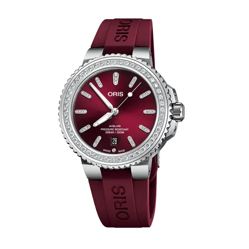 ORIS Aquis Date Diamonds