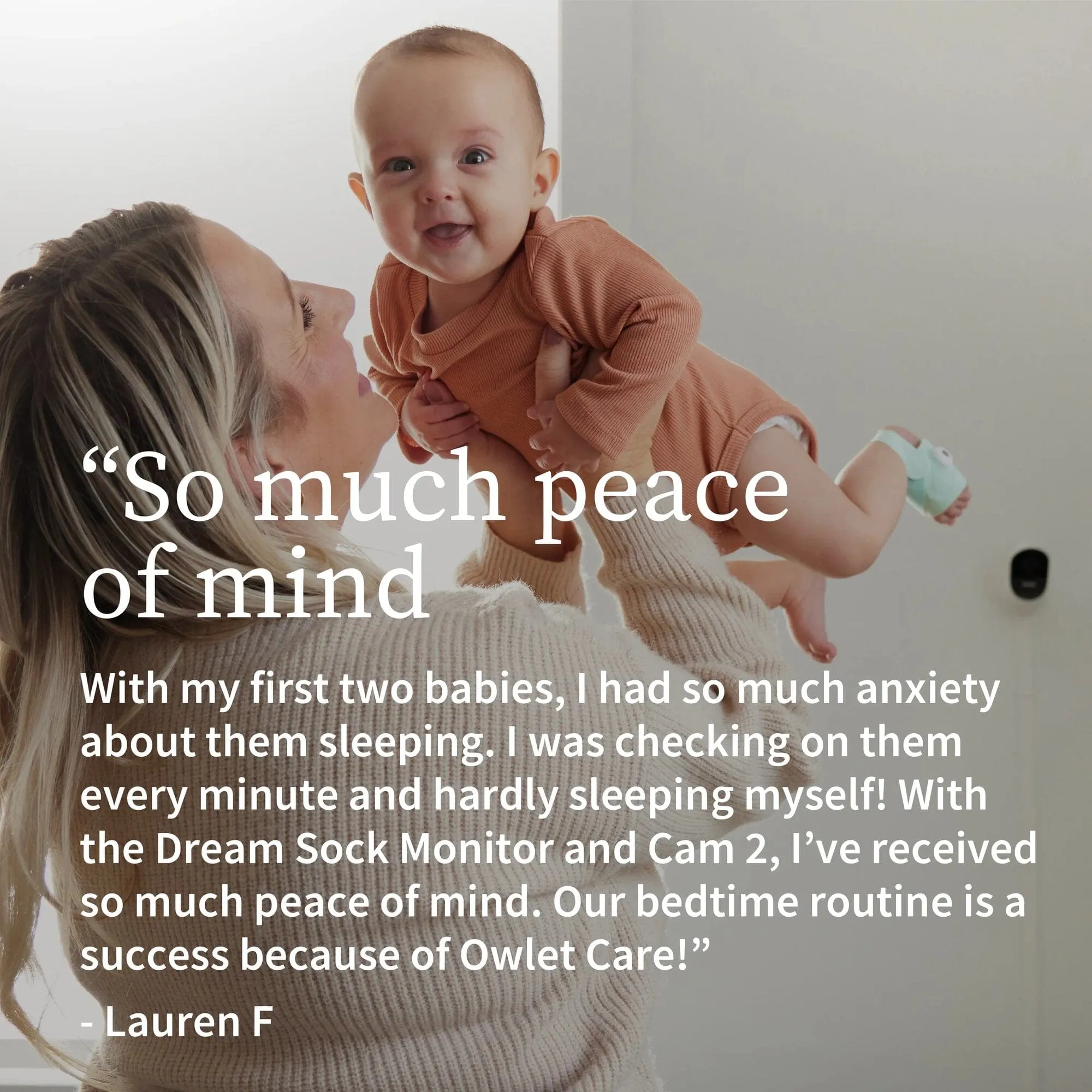 Owlet Set of Dream Sock   Cam 2 - Mint