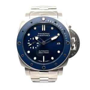Panerai Submersible Blu Notte PAM01068 - Certified Pre-Owned