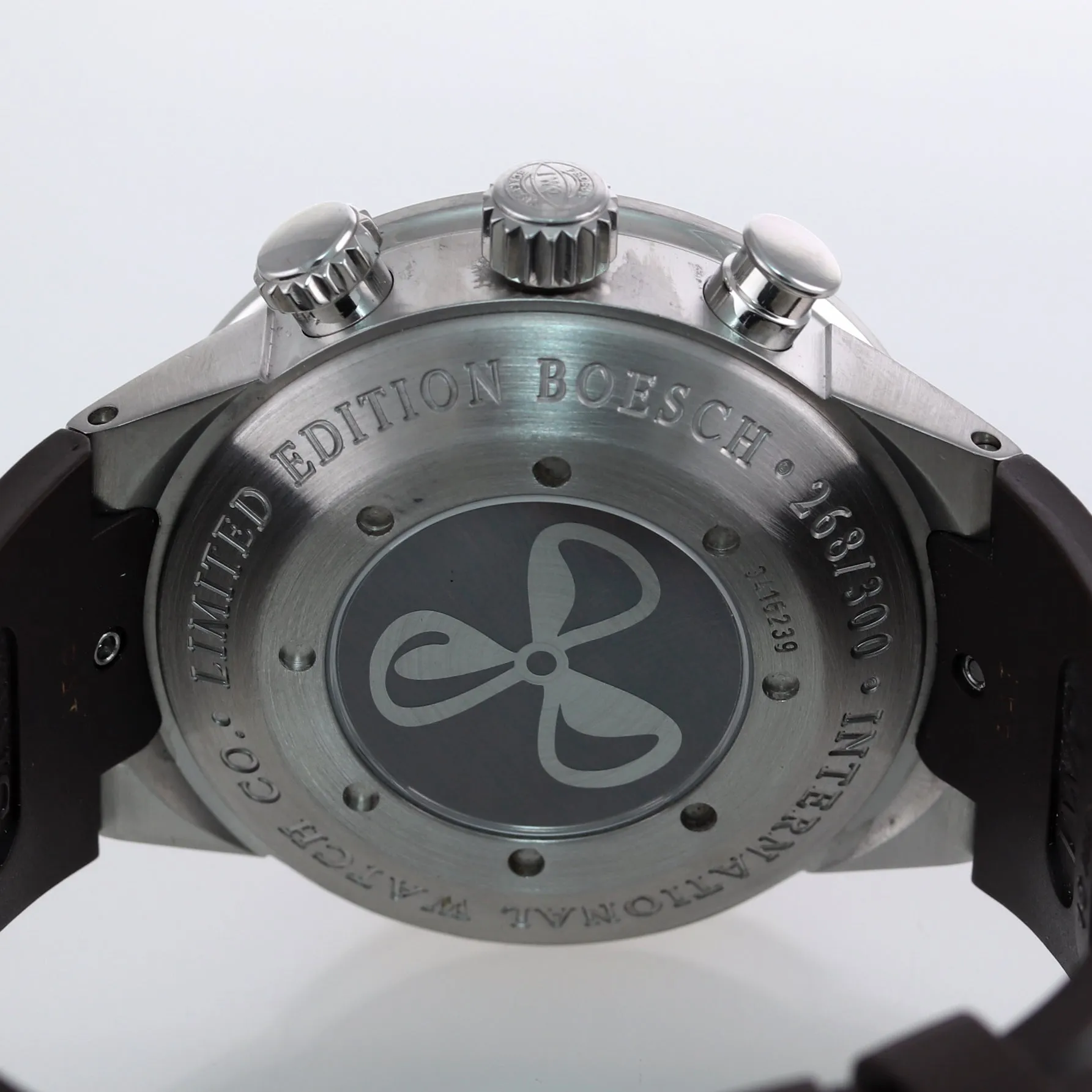 PAPERS IWC Aquatimer Boesch Limited Chronograph 44mm IW378204 Steel Brown Watch