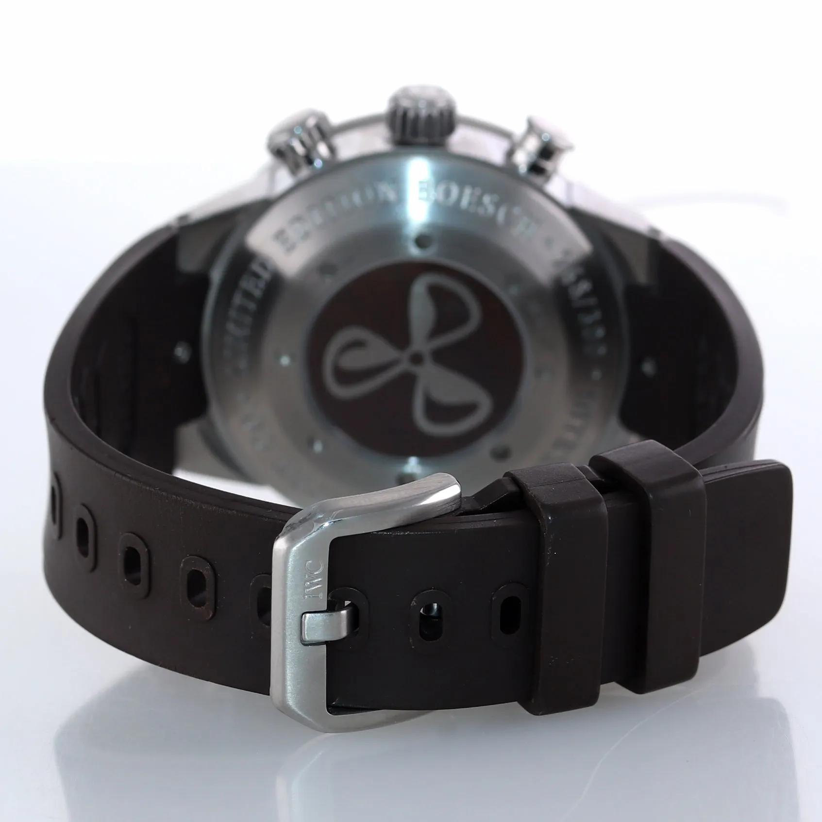 PAPERS IWC Aquatimer Boesch Limited Chronograph 44mm IW378204 Steel Brown Watch