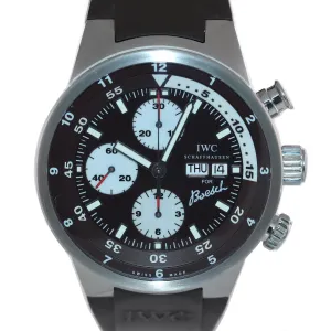 PAPERS IWC Aquatimer Boesch Limited Chronograph 44mm IW378204 Steel Brown Watch