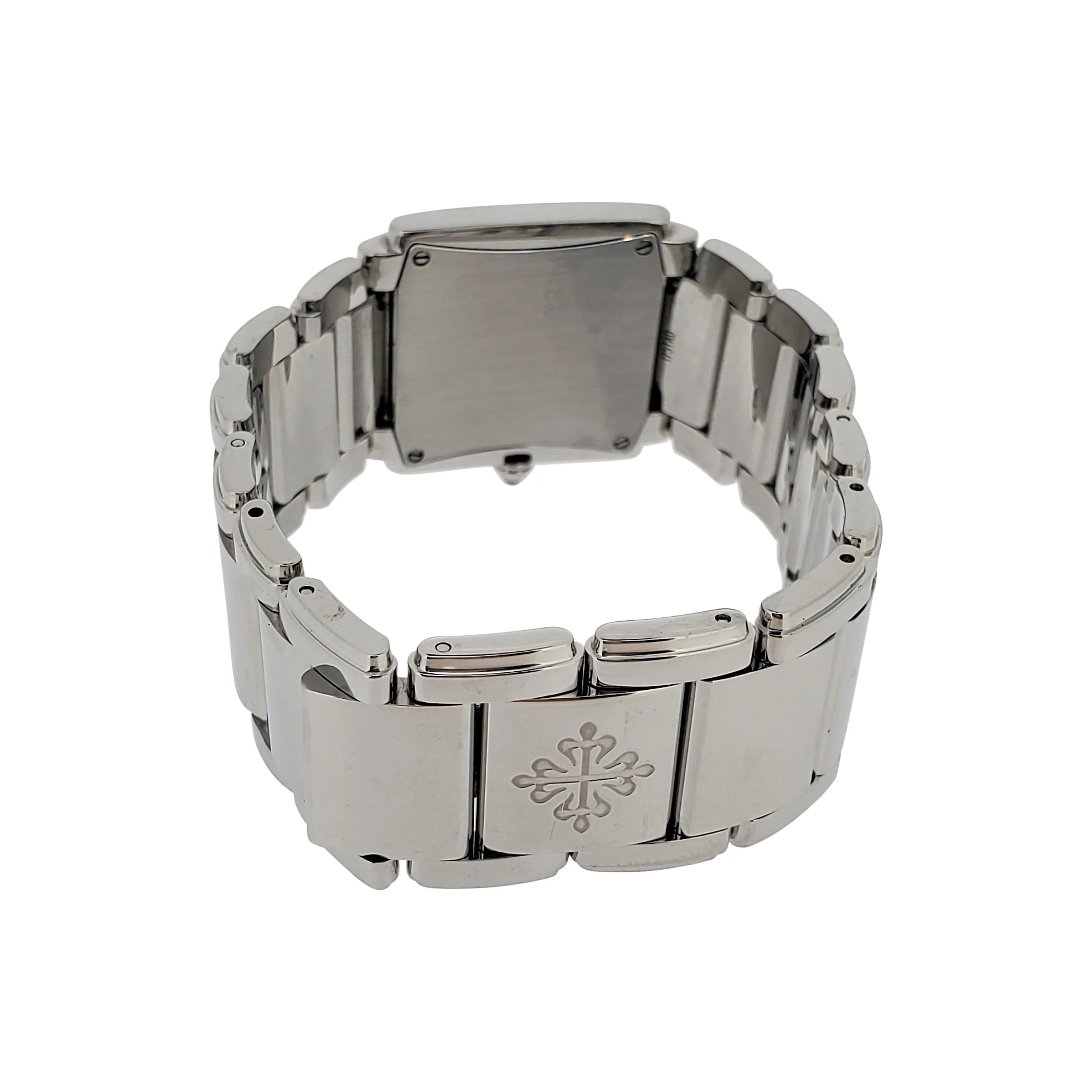 Patek Philippe 4910/1A-011 "Twenty-4"  Ladies diamond steel watch, Circa 2005