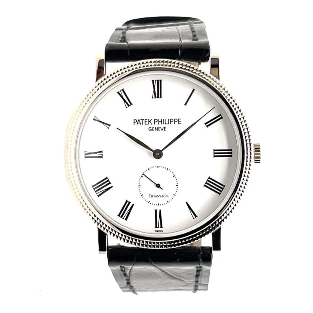 PATEK PHILIPPE CALATRAVA (TIFFANY SIGNED) 5119G- PRE-OWNED