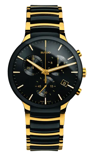 Rado Centrix Black Dial Chronograph Men's Watch R30134162
