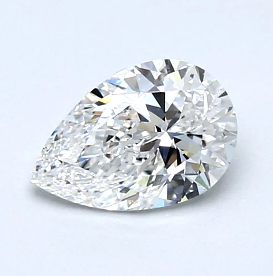 Rare 3/4 CT D VS1 Natural Loose Diamond GIA Certified Pear Shape Cut