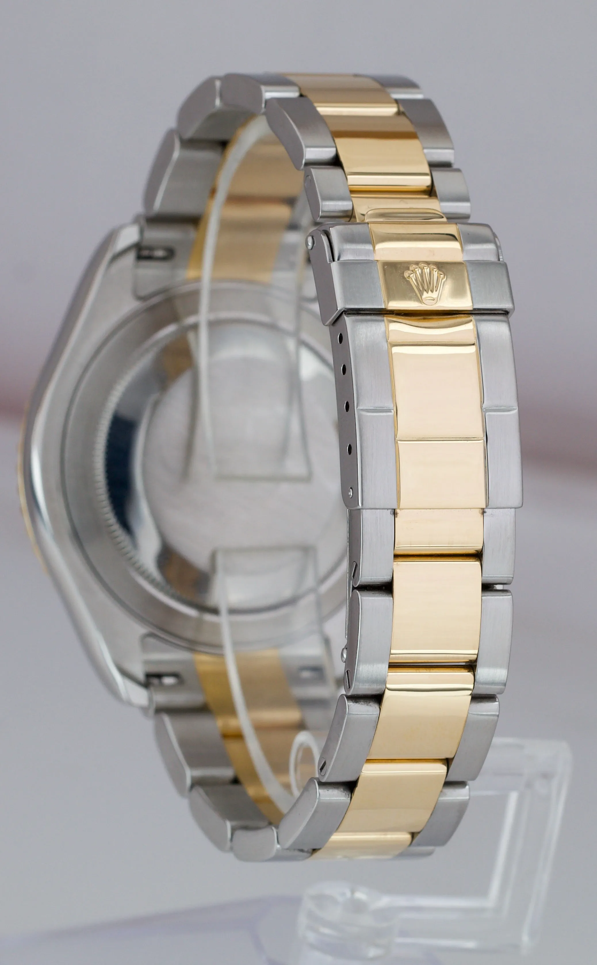 REHAUT Rolex Yacht-Master Two-Tone Gold Steel Champagne 40mm Watch 16623
