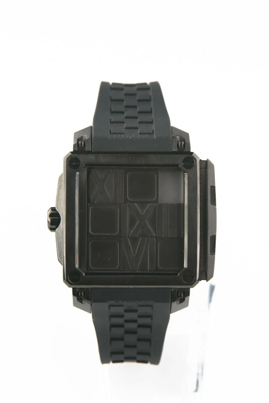 Ritmo Mundo Puzzle Automatic 25 Jewel Limited Black Women's Watch 511 w/ Box