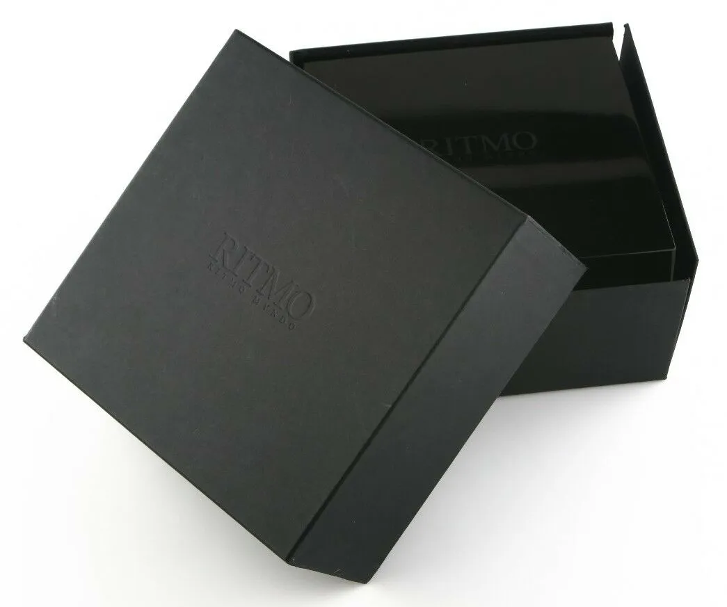 Ritmo Mundo Puzzle Automatic 25 Jewel Limited Black Women's Watch 511 w/ Box