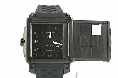 Ritmo Mundo Puzzle Automatic 25 Jewel Limited Black Women's Watch 511 w/ Box