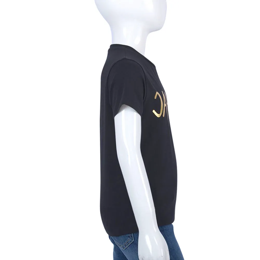 Roberto Cavalli Black & Gold T-Shirt