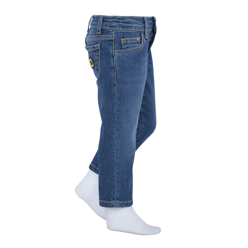 Roberto Cavalli Medium Blue Trousers