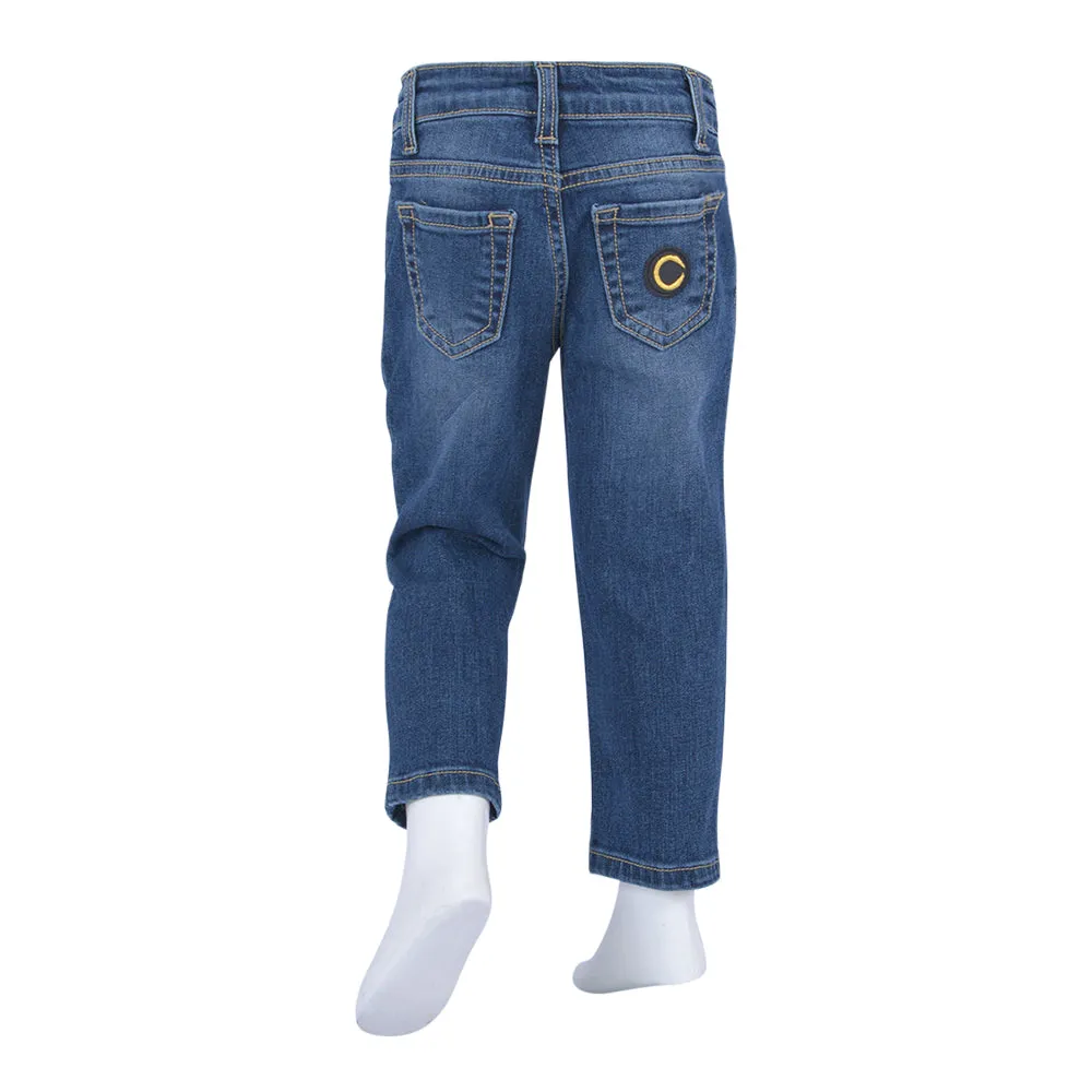 Roberto Cavalli Medium Blue Trousers