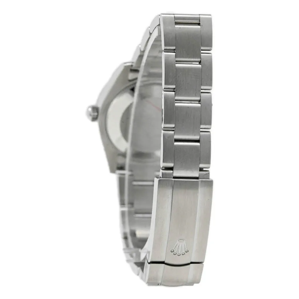Rolex Air-King Stainless Steel 34mm Silver Dial Watch Reference #: 114200
