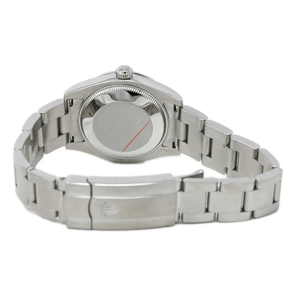 Rolex Air-King Stainless Steel 34mm Silver Dial Watch Reference #: 114200