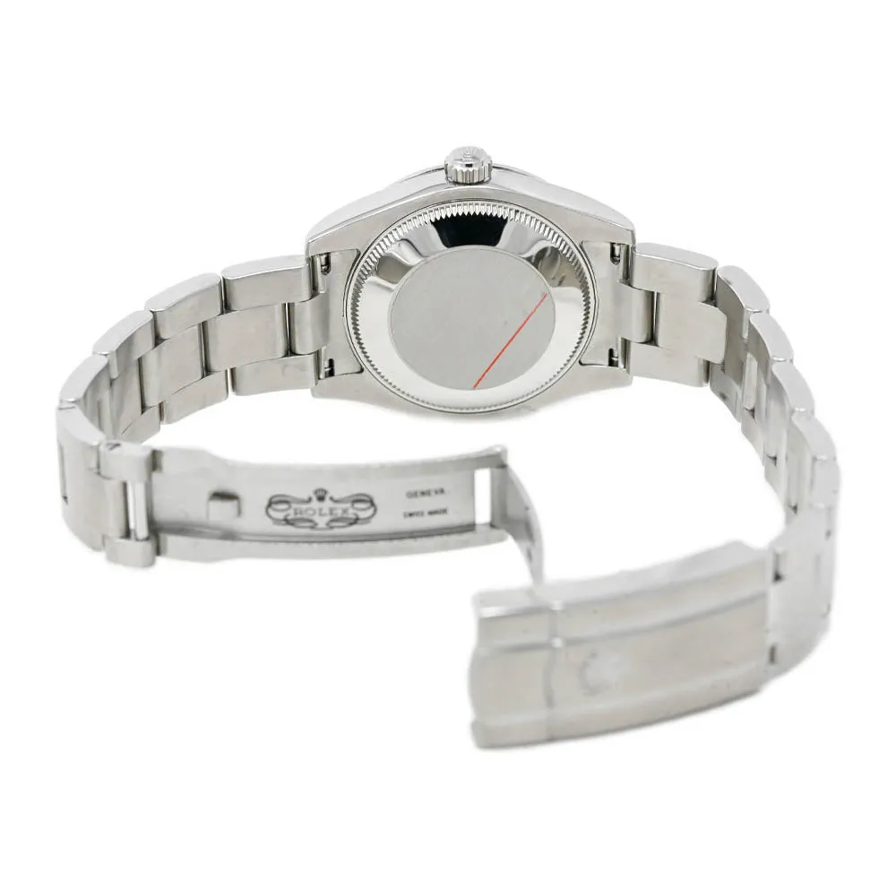 Rolex Air-King Stainless Steel 34mm Silver Dial Watch Reference #: 114200