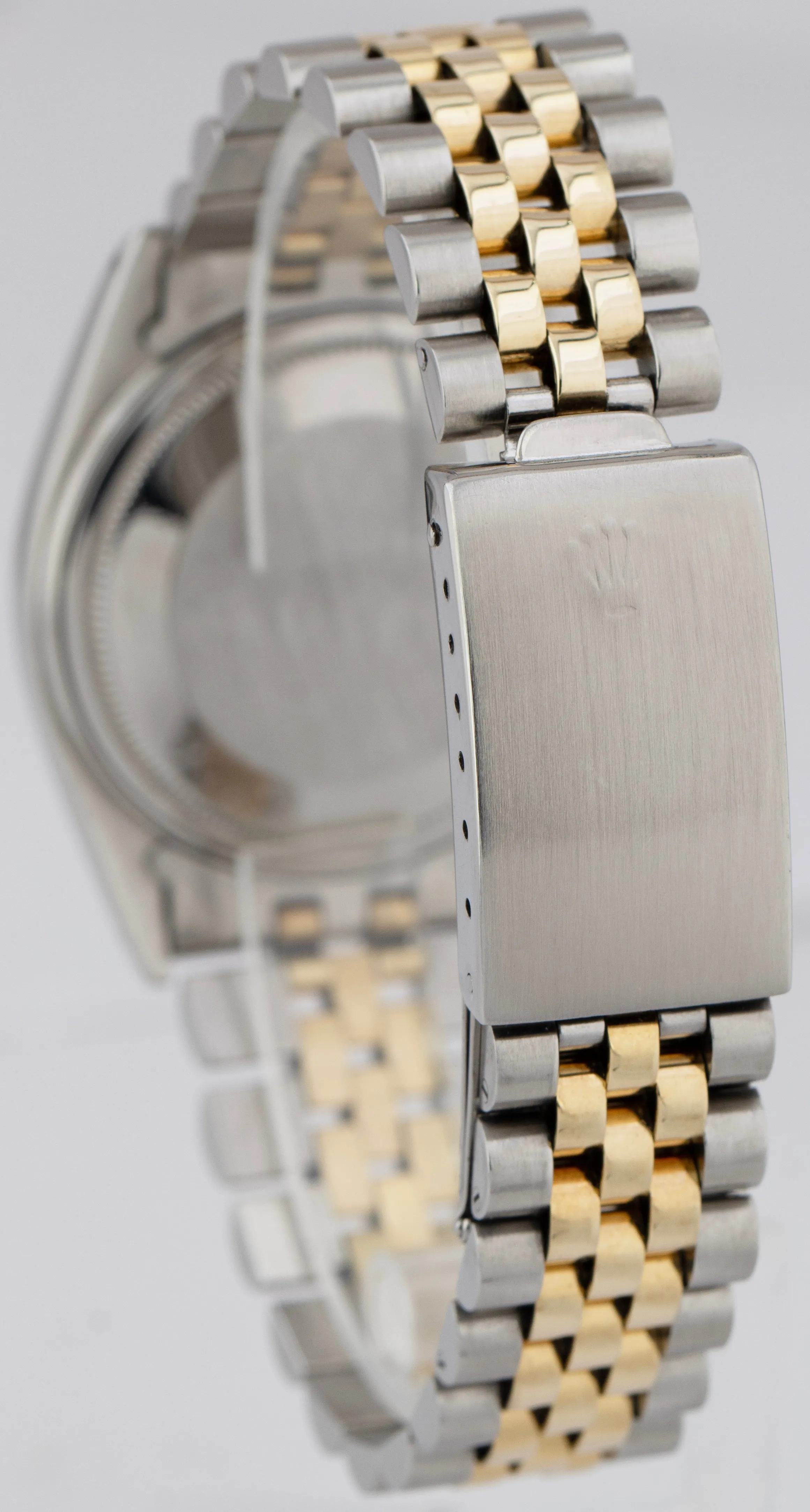 Rolex DateJust 36mm Champagne 18K Yellow Gold Stainless Two-Tone Watch 16013