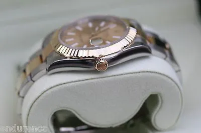 ROLEX DATEJUST II MENS TWO TONE GOLD STAINLESS STEEL 41mm 116333