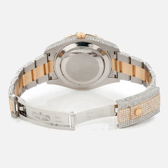Rolex Datejust II Two-Tone Diamond 25ct. Iced Out