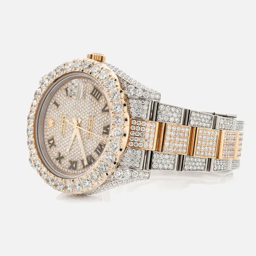 Rolex Datejust II Two-Tone Diamond 25ct. Iced Out
