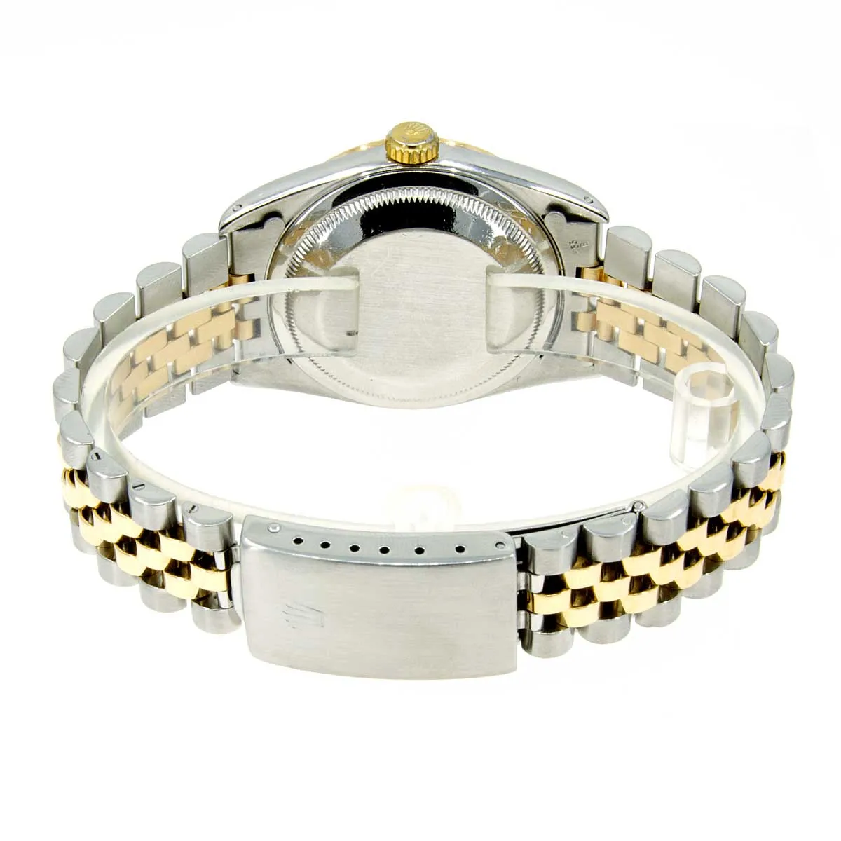 Rolex Datejust SS/18K Blue Diamond Dial