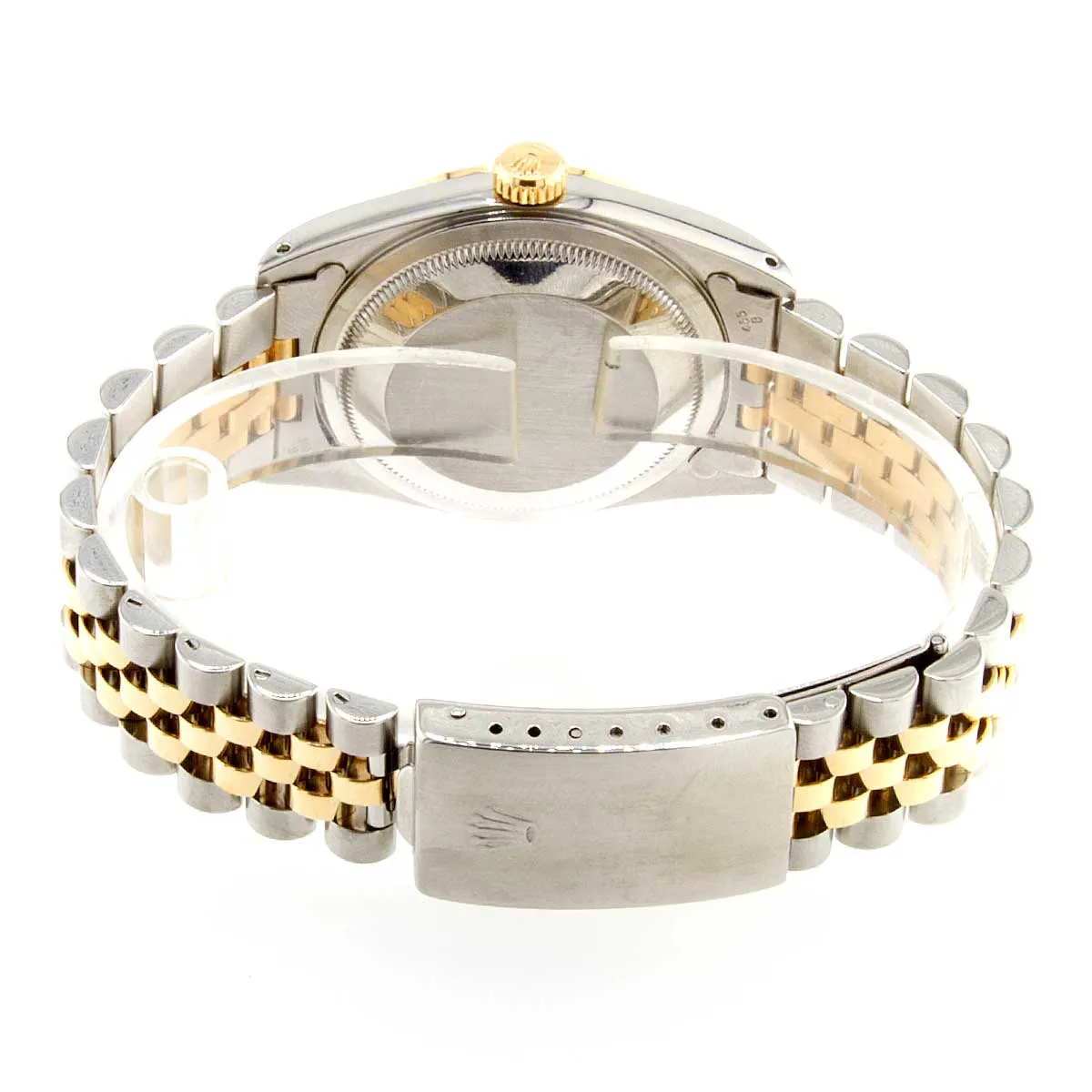Rolex Datejust SS/18K with Champagne Tapestry Dial