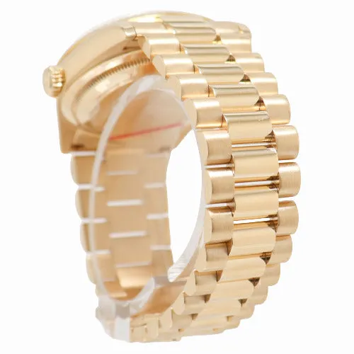 Rolex Day-Date Yellow Gold 36mm White Roman Dial Watch Reference #118238